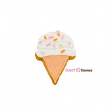 Ice Cream Cone Stainless Steel Cookie Cutter