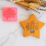 It's just a bunch hocus pocus Emboss 3D Printed Cookie Stamp