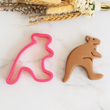 Kangaroo 3D Printed Cookie Cutter with Recipe Card