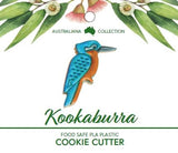 Kookaburra 3D Printed Cookie Cutter with Recipe Card