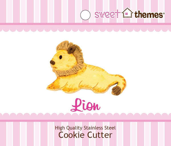 Lion Stainless Steel Cookie Cutter with Swing Tag