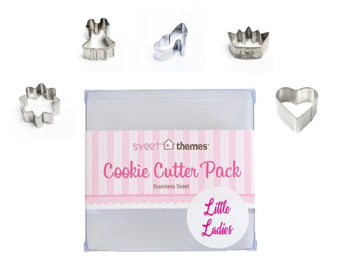 Little Ladies Boxed Mini Cookie Cutter Set 5pce