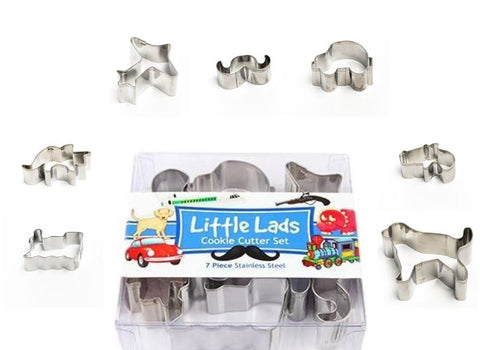 Little Lads Playdough / Clay Craft / Cookie Cutter Set 7pce