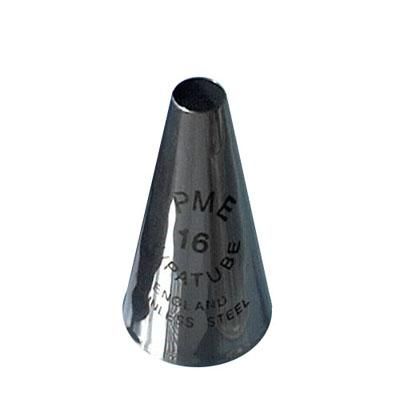 Metal Piping Tip - PME Supertube 5mm Hole #16 - End of Line