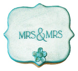 Mrs and Mrs Raise It Up / Deboss Cookie Stamp