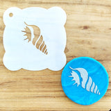 Ocean Cone Shell Cookie / Cupcake Stencil