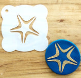 Ocean Starfish Cookie / Cupcake Stencil