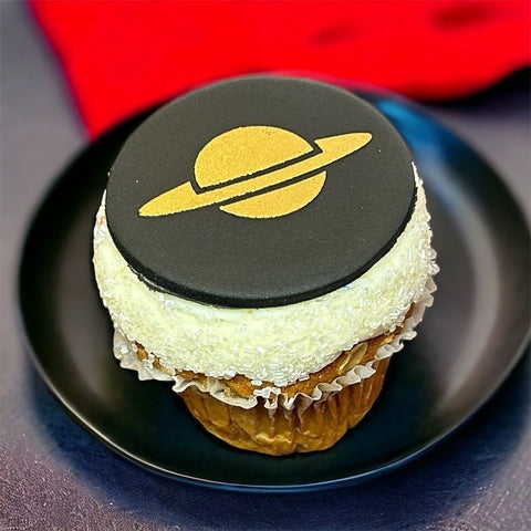 Outer Space Planet Cookie / Cupcake Stencil