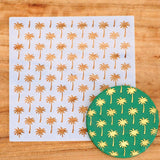 Palm Tree Cookie Stencil