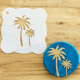 Palm Tree Cookie / Cupcake Stencil