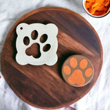 Paw Print Cookie / Cupcake Stencil