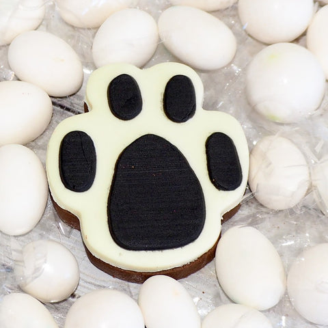 Paw Print (Detail Only) Raise It Up / Deboss Cookie Stamp