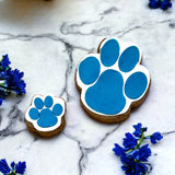 Paw Prints (Detail Only) Raise It Up / Deboss Cookie Stamp