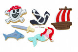 Pirate 6pce Stainless Steel Cookie Cutter Boxed Set - End of Line