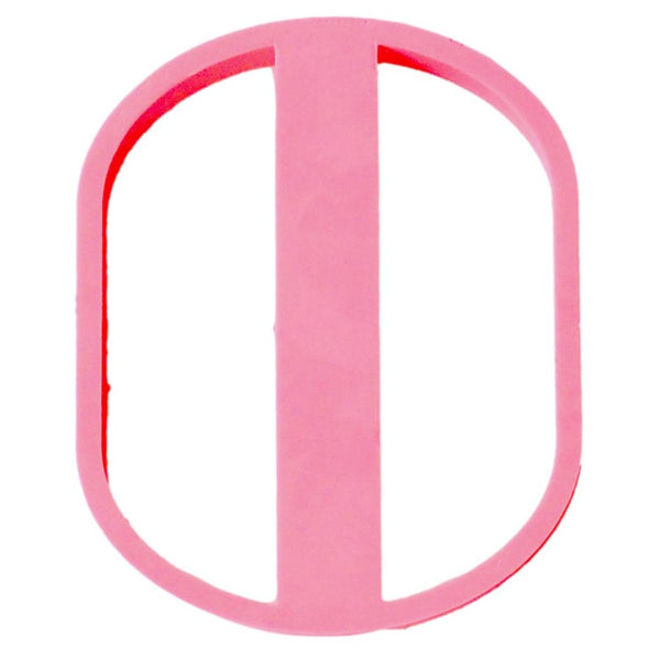 Plaque Rectangle Rounded Ends Large 3D Printed Cookie Cutter – Sweet Themes