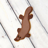 Platypus (Stamp Set) Emboss 3D Printed Cookie Stamp + Stainless Steel Cookie Cutter