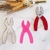 Pliers (Stamp Set) Emboss 3D Printed Cookie Stamp + Stainless Steel Cookie Cutter