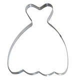 Princess Gown / Wedding Dress Stainless Steel Cookie Cutter