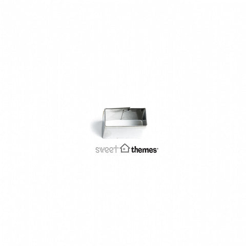 Rectangle 1.5cm x 3cm Stainless Steel Cookie Cutter