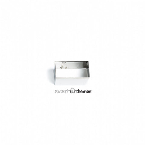Rectangle 2.3cm x 4.1cm Stainless Steel Cookie Cutter