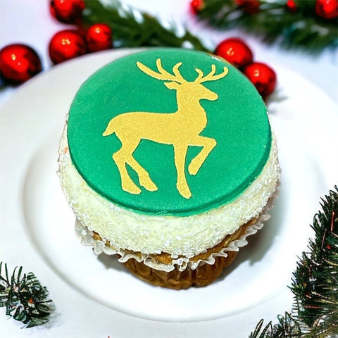 Reindeer Cookie / Cupcake Stencil