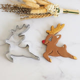 Reindeer Leaping Stainless Steel Cookie Cutter?