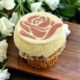 Rose Cookie / Cupcake Stencil
