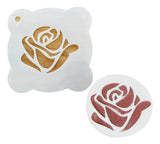 Rose Cookie / Cupcake Stencil