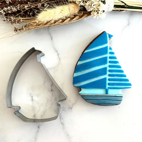 Sailboat Stainless Steel Cookie Cutter