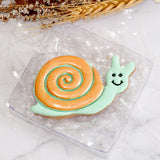 Snail (Detail Only) Emboss 3D Printed Cookie Stamp