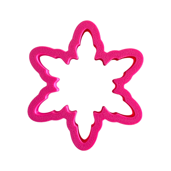 Snowflake Small 3D Printed Cookie Cutter