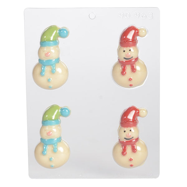 Snowman Large Chocolate Mould