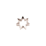 Star 7 Pt or Commonwealth Star MINI 3cm Stainless Steel Cookie Cutter