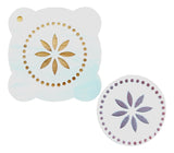 Star Flower Cookie / Cupcake Stencil