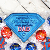 Superhero Dad "Who needs a Superhero when you have Dad" Emboss 3D Printed Cookie Stamp