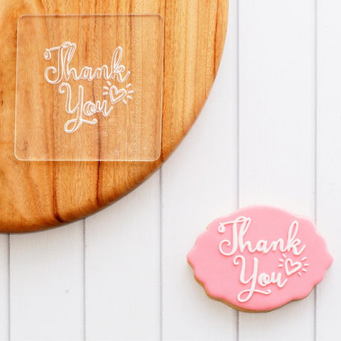 Thank You (Fun) Raise It Up / Deboss Cookie Stamp