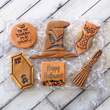 Tis the Season to be Spooky Emboss 3D Printed Cookie Stamp