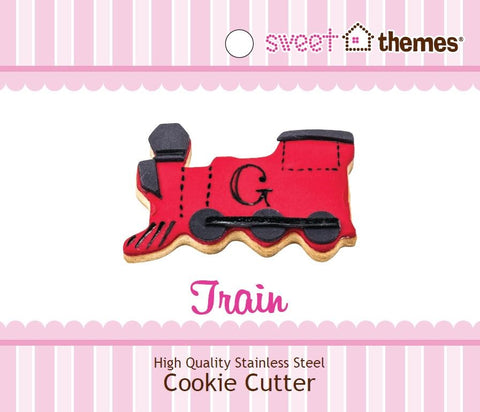 Train Stainless Steel Cookie Cutter with Swing Tag