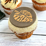 Tropical Leaf / Monstera Leaf Cookie / Cupcake Stencil