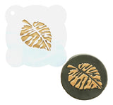 Tropical Leaf / Monstera Leaf Cookie / Cupcake Stencil