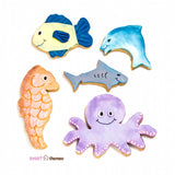 Under The Sea 5pce Stainless Steel Cookie Cutter Pack