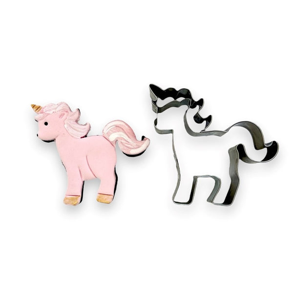 Unicorn with Details (8.5cm) Stainless Steel Cookie Cutter