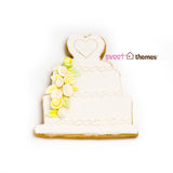 Wedding Cake Stainless Steel Cookie Cutter