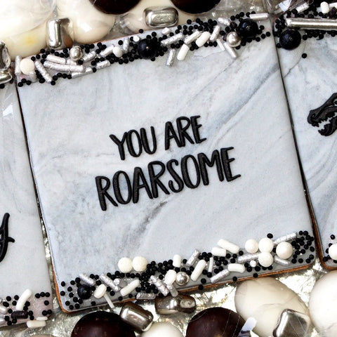 You are Roarsome Raise It Up / Deboss Cookie Stamp