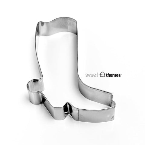 Cowboy Boot Stainless Steel Cookie Cutter