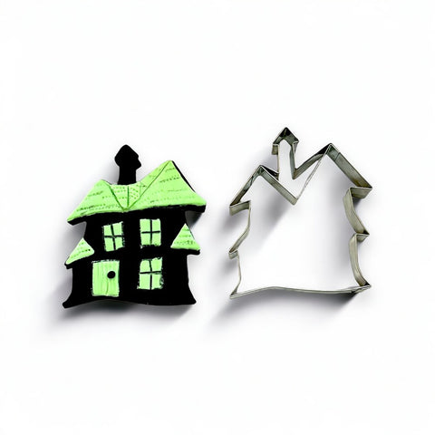 Haunted House Stainless Steel Cookie Cutter