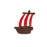 Pirate Ship Stainless Steel Cookie Cutter