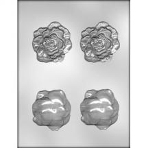 Rose Head 3D Chocolate Mould  or Soap Mould